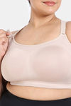 Zelocity True Curv High Impact Quick Dry Sports Bra - Moon Light — thumbnail 7